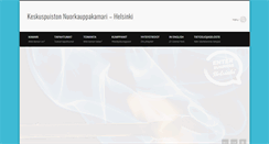 Desktop Screenshot of keskuspuisto.org