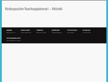 Tablet Screenshot of keskuspuisto.org